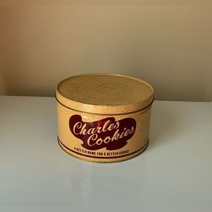 Vintage 1980’s Charles Cookies Tin